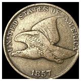 1857 Flying Eagle Cent LIGHTLY CIRCULATED