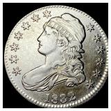 1832 Capped Bust Half Dollar CLOSELY UNCIRCULATED
