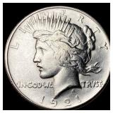 1921 Silver Peace Dollar CLOSELY UNCIRCULATED