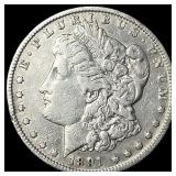 1891-CC Silver Morgan Dollar NEARLY UNCIRCULATED