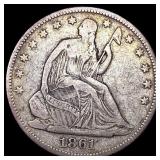1861-O Silver Half Dollar LIGHTLY CIRCULATED