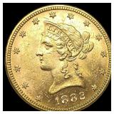 1882 $10 Liberty Head Eagle CHOICE BU