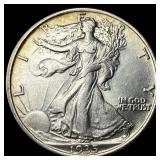 1935-S Silver Walking Liberty Half Dollar UNCIRCUL