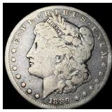 1889-CC Silver Morgan Dollar LIGHTLY CIRCULATED