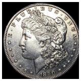 1890-S Silver Morgan Dollar CHOICE AU