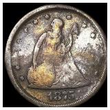 1875 Seated Liberty Twenty Cents LIGHTLY CIRCULATE