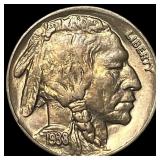 1938-D Buffalo Nickel UNCIRCULATED