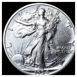 1934-S Silver Half Dollar Walking Liberty UNCIRCUL
