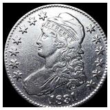1831 Capped Bust Silver Half Dollar NEARLY UNCIRCU