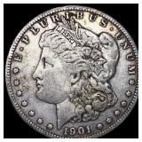 1901-S Silver Morgan Dollar LIGHTLY CIRCULATED