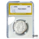 1900 Barber Half Dollar PGA MS64+