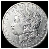 1884-S Silver Morgan Dollar CLOSELY UNCIRCULATED