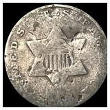 1851 Silver Three-Cent Piece NICELY CIRCULATED