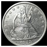 1858-O Silver Half Dollar UNCIRCULATED