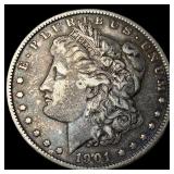 1901 Morgan Silver Dollar LIGHTLY CIRCULATED
