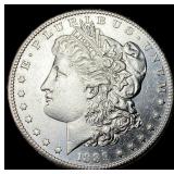 1889-S Silver Morgan Dollar CHOICE AU
