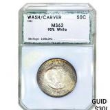 1952 Washington Carver Half Dollar PCI MS63