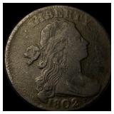 1802 Large Cent Draped Bust NICELY CIRCULATED