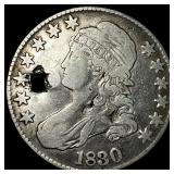 1830 Capped Bust Half Dollar HIGH GRADE