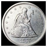 1875-S Silver Twenty Cents UNCIRCULATED