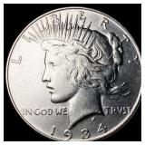 1934 Peace Silver Dollar CLOSELY UNCIRCULATED