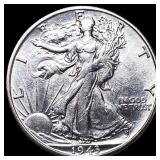 1943-S Silver Half Dollar UNCIRCULATED