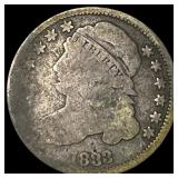 1833 Capped Bust Dime NICELY CIRCULATED