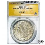 1886-O Morgan Silver Dollar ANACS EF40