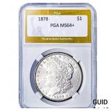 1878 Morgan Silver Dollar PGA MS64+