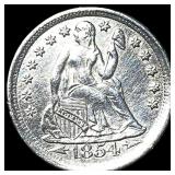 1854-O Silver Seated Liberty Dime UNCIRCULATED