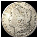 1902-S Silver Morgan Dollar LIGHTLY CIRCULATED