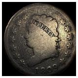 1809 Classic Head Large Cent NICELY CIRCULATED