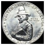1920 Silver Pilgrim Half Dollar CLOSELY UNCIRCULAT