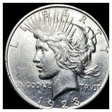 1923 Silver Peace Dollar UNCIRCULATED