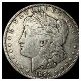 1893-S Silver Morgan Dollar LIGHTLY CIRCULATED