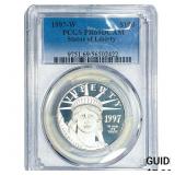 1997-W $100 Statue of Liberty Platinum 1oz PCGS PR