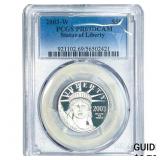 2003-W $50 Statue of Liberty Platinum 1/2oz PCGS P