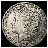 1902 Morgan Silver Dollar NEARLY UNCIRCULATED