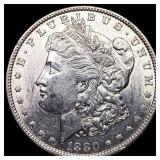 1880-S Silver Morgan Dollar CLOSELY UNCIRCULATED