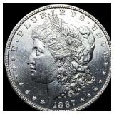 1887 Morgan Silver Dollar CHOICE BU