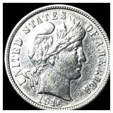 1916-S Silver Barber Dime UNCIRCULATED