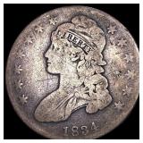1834 Capped Bust Half Dollar NICELY CIRCULATED