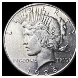 1926 Peace Silver Dollar CHOICE AU