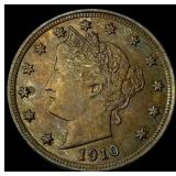1910 Liberty Head Nickel CLOSELY UNCIRCULATED