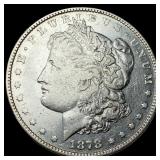 1878 Silver Morgan Dollar CHOICE AU