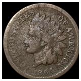 1864 Bronze Indian Head Cent NICELY CIRCULATED