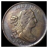 1806 Copper Half Cent UNCIRCULATED