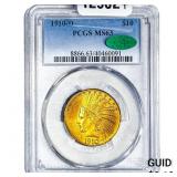 1910-D CAC $10 Gold Eagle PCGS MS63