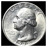 1932 Silver Quarter Dollar UNCIRCULATED