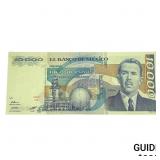 1985 Bank of Mexico 10,000 Pesos